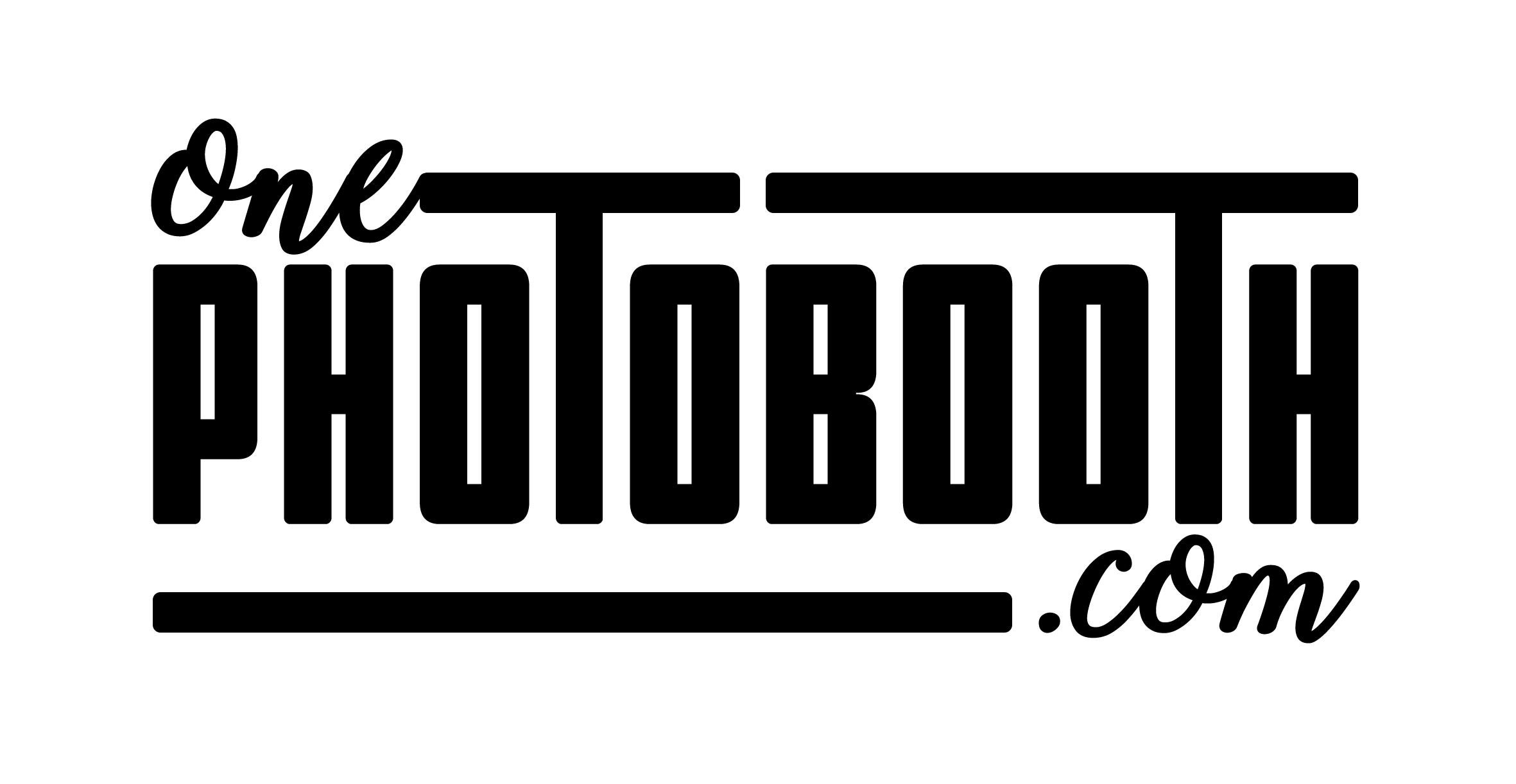 one photobooth logo